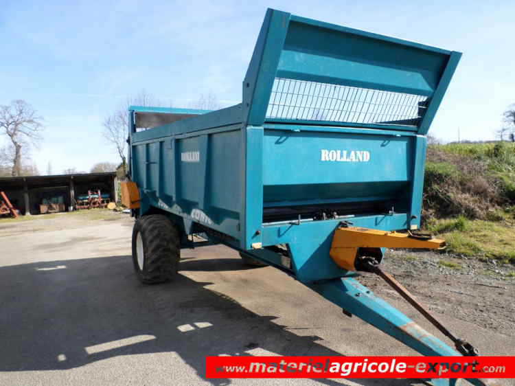 Epandeur ROLLAND 2082 CONIC d'occasion, 10 m3, région Bretagne...