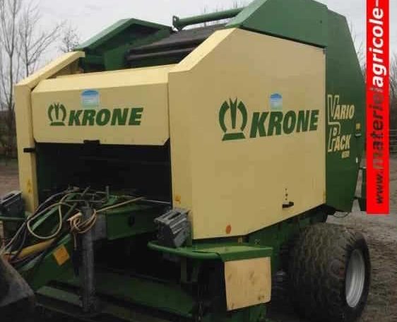 Round baller KRONE VARIOPACK 1800