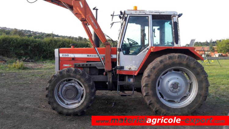 Tracteur Massey Ferguson 698 d'occasion Puy de Dôme