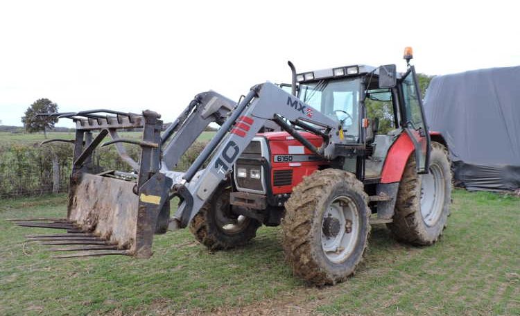 Massey Ferguson 6150 d'occasion Nièvre