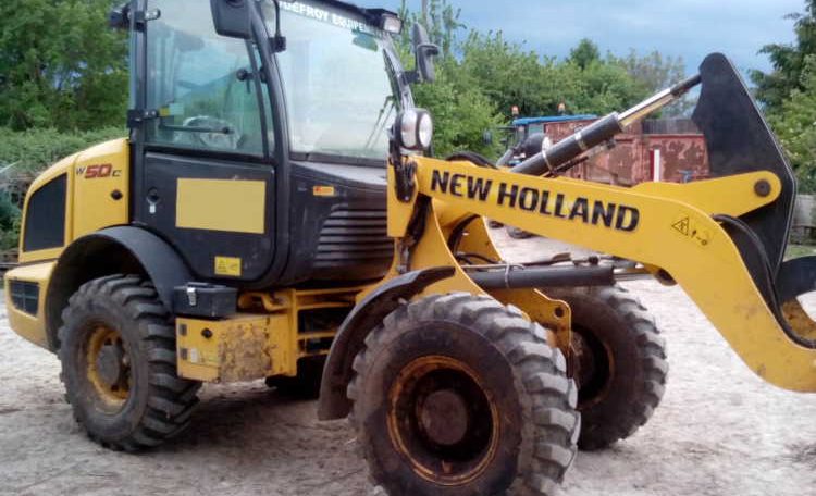 Télescopique NEW HOLLAND W50 C d'occasion Aisne