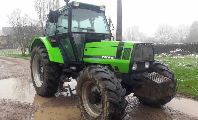 Deutz Fahr Dx 6.05, tracteur d'occasion Nièvre