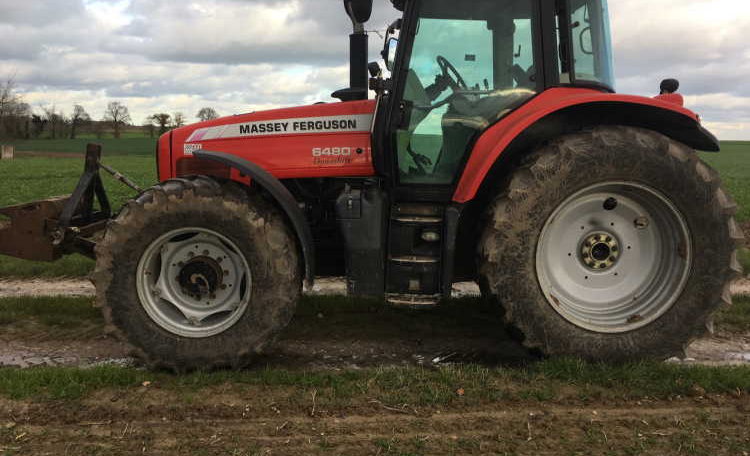 Tracteur Massey Ferguson 6480 à vendre en Haute Normandie