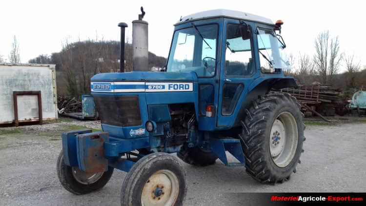 Ford 6700, tracteur d'occasion en 2 roues motrices dans le lot