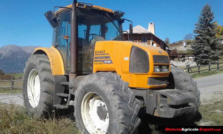 Renault Ares 630 Rz tracteur d'occasion dans les Hautes Alpes